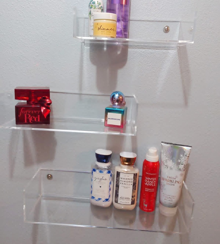 Whole Clear Floating Shelves Wall, Clear Acrylic Floating Shelves