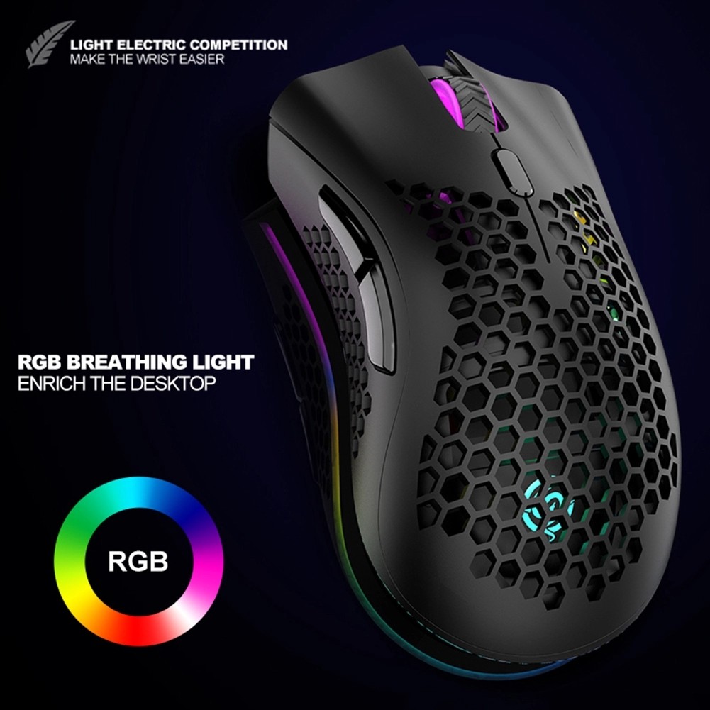 BM600 RGB Gaming Rechargeable Wireless Mouse